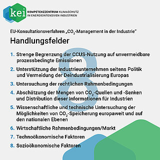 Empfehlungen des KEI in acht Handlungsfeldern