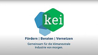 Das Logo des KEIs auf weißem Hintergrund