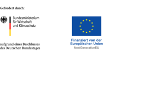 Förderlogos des BMWK und der Next Generation EU