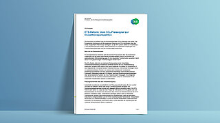 Grafische Vorschau des Dokuments zur Publikation KEI Kompakt ETS-Reform