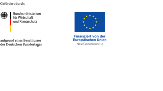 Förderlogos des BMWK und der Next Generation EU