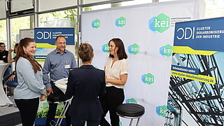 Infostand des KEI und CDI auf 7. BTU-Transfertag